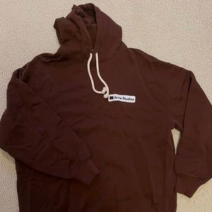 Acne Studios Brown Hoodie Size XXS
